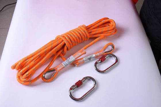 طناب صعود در فضای باز حلقه گره دار 4 میلی متر 8 میلی متر برای ورزش