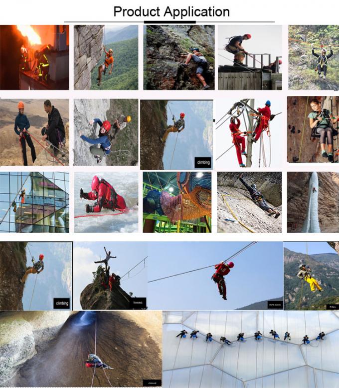 طناب صعود صخره ای نایلونی طناب استاتیک 12 میلی متر استفاده در فضای باز 0