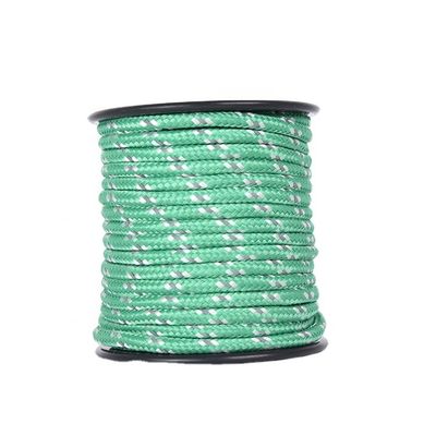 Solid Braided Nylon 50m Camping Guy طنابs Reflective Guy line for Outdoor